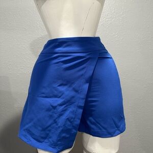 Sincerely Jules Vibrant Blue Wrap Skorts